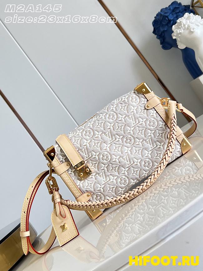 LV Side Trunk MM Other Monogram Canvas 23*16*8CM - 1