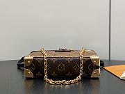 LV  Vanity Pouch Trunk Monogram Reverse 20*10*5.5CM   - 4