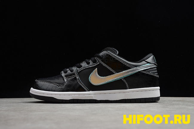 Nike SB Dunk Low Diamond Supply Co. Black Diamond  BV1310-001 - 1