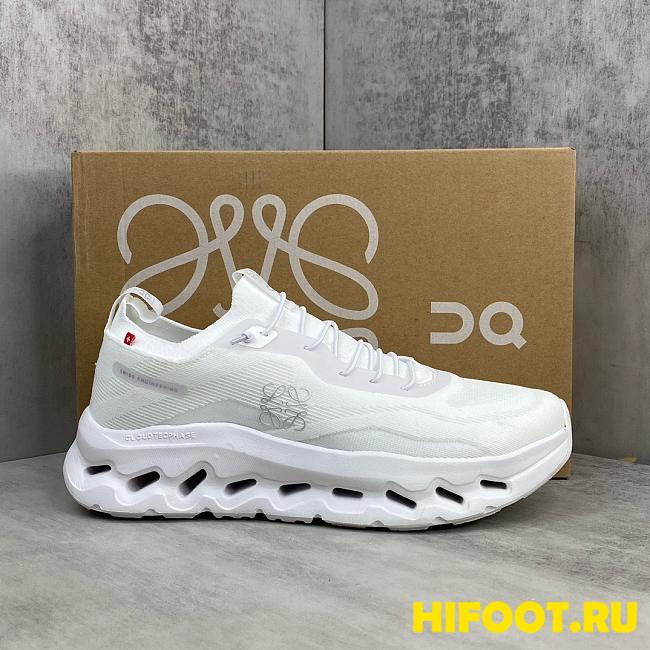 On X Loewe all white sneaker 2026082101 - 1