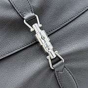 Gucci Jackie Flap large crossbody bag in black 43CM - 5
