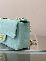 Chanel Suede Calfskin Flap Bag 20CM  2026090901 - 3