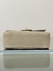 Chanel Suede Calfskin Flap Bag 20CM 2026090902 - 5