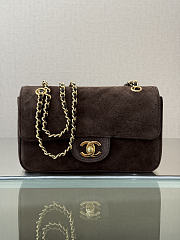 Chanel Suede Calfskin Flap Bag 20CM 2026090903 - 1