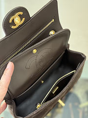 Chanel Suede Calfskin Flap Bag 20CM 2026090903 - 6