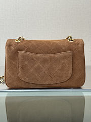 Chanel Suede Calfskin Flap Bag 20CM 2026090904 - 2