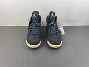 Air Jordan 5 Retro SoleFly Black Aurora Green  IU0734-001 - 5