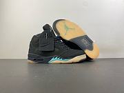 Air Jordan 5 Retro SoleFly Black Aurora Green  IU0734-001 - 6