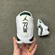 Air Jordan 14 Retro White Forest Green  311832-131 - 6