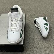 Air Jordan 14 Retro White Forest Green  311832-131 - 3