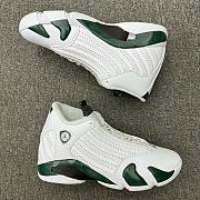 Air Jordan 14 Retro White Forest Green  311832-131 - 2