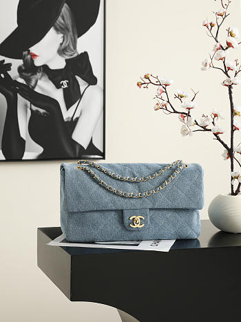 Chanel Denim CF bag 33CM 2026100601