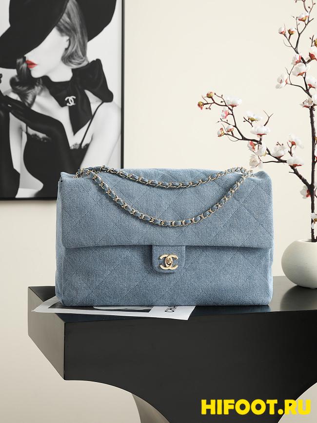 Chanel Denim CF bag 39CM 2026100601 - 1