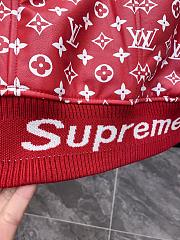 LV X Supreme real leather jacket 2026101301 - 4