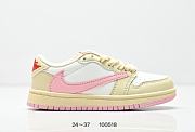 Jordan 1 Retro Low OG SP Travis Scott Shy Pink kid  - 1