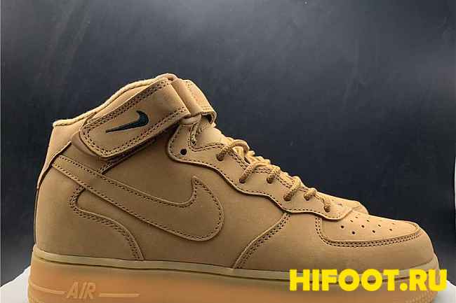 Nike Air Force 1 Mid Flax 715889-200 - 1