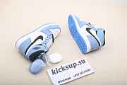 Air Jordan 1 Retro High White University Blue Black 555088-134 - 5