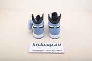 Air Jordan 1 Retro High White University Blue Black 555088-134 - 4