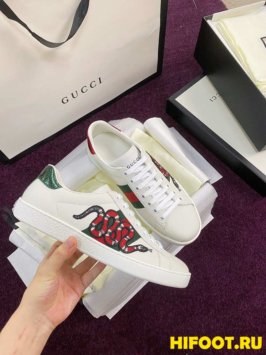 Gvcc1 White Snake New Ace Sneakers - hifoot.ru