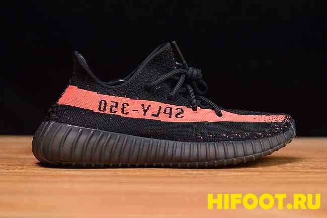 Adidas YEEZY 350V2 Core Black Red BY9612 - 1