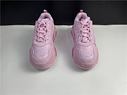 Ba1enc1aga Wmns Triple S Sneaker Allover Logo - Pink 524039 W2FA1 5090 - 4