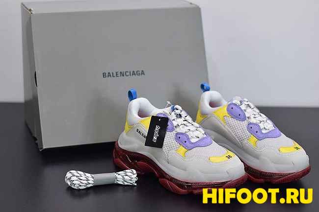 Balenclaga  Triple S Sneaker White 544351W09O12272 - 1