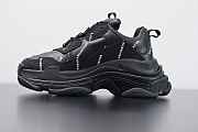 Balenc1a9a Triple S Leather And Nylon Sneakers 524039W06E22020 - 5