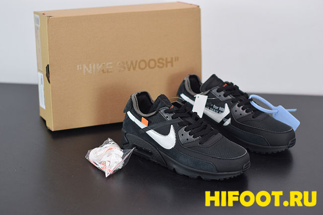 Nike Air Max 90 OFF-WHITE Black AA7293-001 - 1