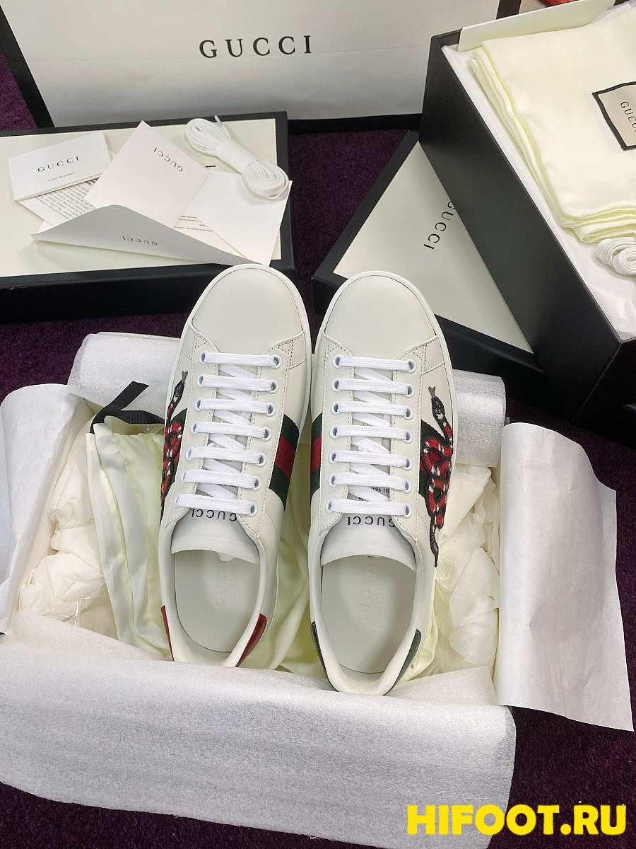 Gvcc1 White Snake New Ace Sneakers - hifoot.ru