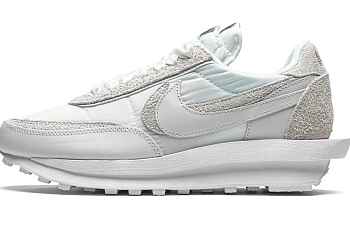 Nike sacai white nylon