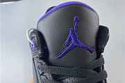 Jordan 3 Retro Black Court Purple - 5