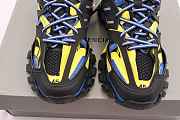 Ba1enc1aga Track Low Top Unisex Black  Yellow  Blue Lifestyle Trainer - ECBA8168583 - 3