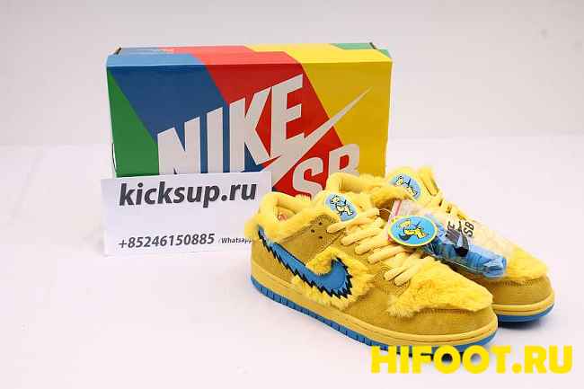 Dead x Nike SB Dunk Low Yellow Bear CJ5378-300 - 1