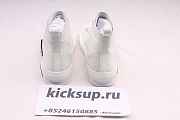 D10r B23 High-Top Sneaker White D10r Oblique Canvas Technical Fabric Sneakers - 3