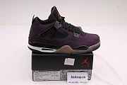 Air Jordan 4 Retro Travis Scott Purple (Friends and Family) - 5