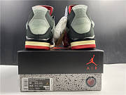 OFF-WHITE x Air Jordan 4 Bred CV9388001 - 3