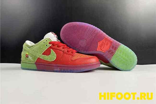 Dunk SB Nike SB Dunk High Strawberry Cough CW7093-600 - 1