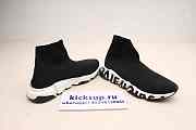 SPEED LT SNEAKER BLACKWHITEBLACKE ECBL900670B - 2