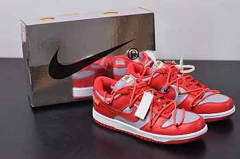 Nike Dunk Low Off-White University Red CT0856600