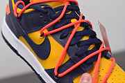 Nike Dunk Low Off-White University Gold Midnight Navy  CT0856700 - 2