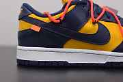 Nike Dunk Low Off-White University Gold Midnight Navy  CT0856700 - 4