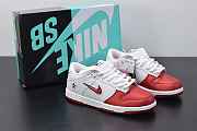 Nike SB Dunk Low Supreme Jewel Swoosh Red CK3480600 - 1