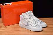 Nike Blazer Mid Sacai Triple White BV0072100 - 1