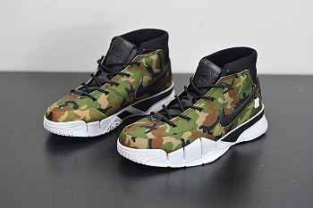 Nike Undefeated x Zoom Kobe 1 Protro Camo Mens Sneakers AQ3635300