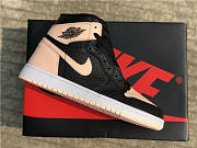 Nike air Jordan 1 Retro High Black Crimson Tint 555088-081 - 3