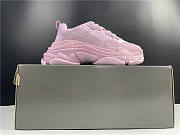 Ba1enc1aga Wmns Triple S Sneaker Allover Logo - Pink 524039 W2FA1 5090 - 5