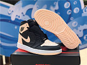 Nike air Jordan 1 Retro High Black Crimson Tint 555088-081 - 2