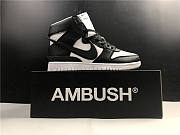 Nike Dunk High Ambush Black White　CU7544-001 - 3