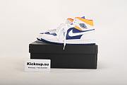 Jordan 1 Mid Royal Blue Laser Orange 554724-131 - 6