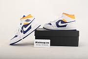 Jordan 1 Mid Royal Blue Laser Orange 554724-131 - 2